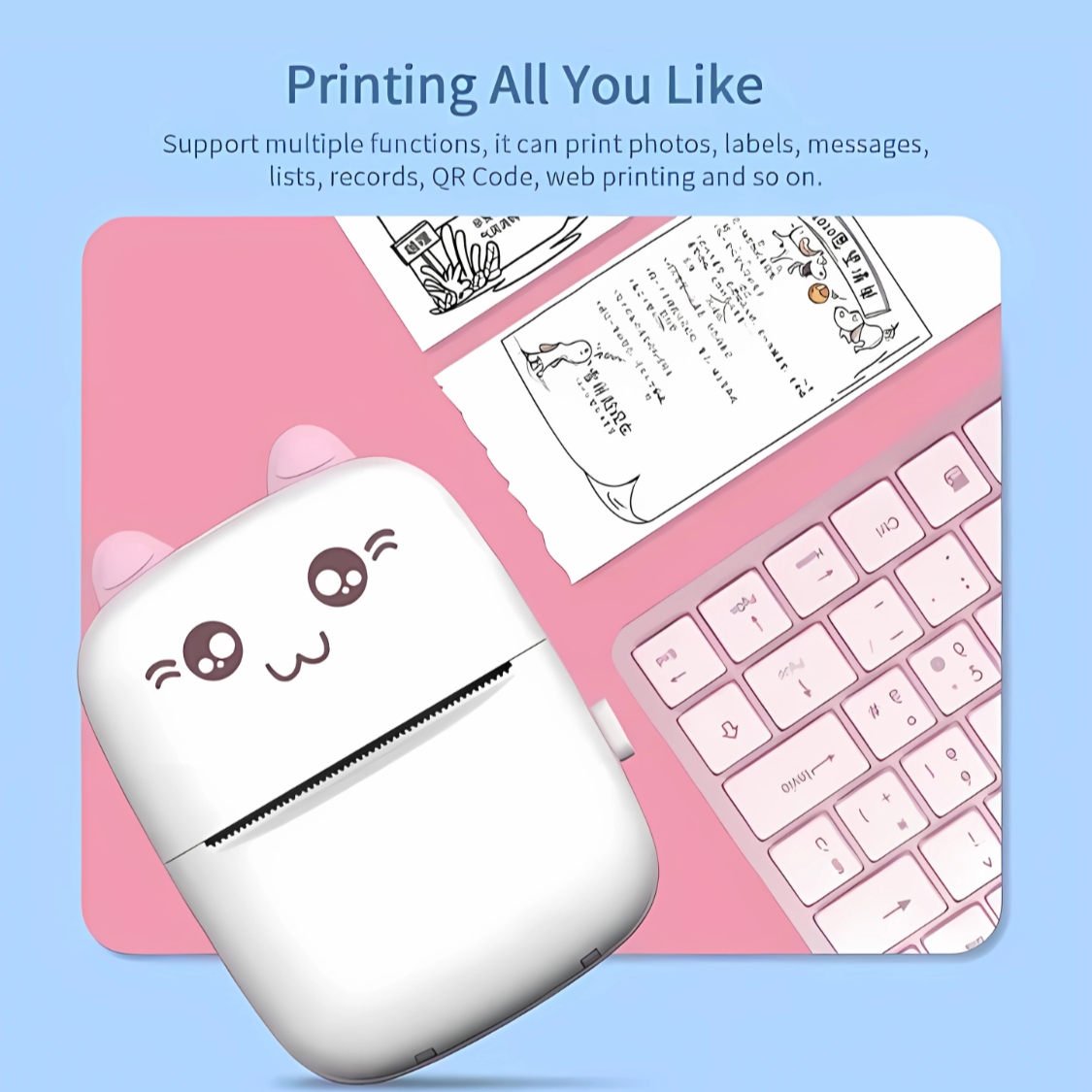 Mini Portable Pocket Thermal Printer