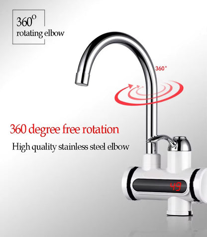 Instant 360° Electric Water Heating Tap