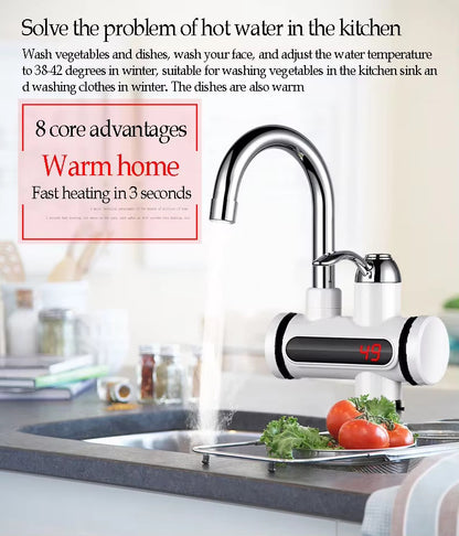 Instant 360° Electric Water Heating Tap