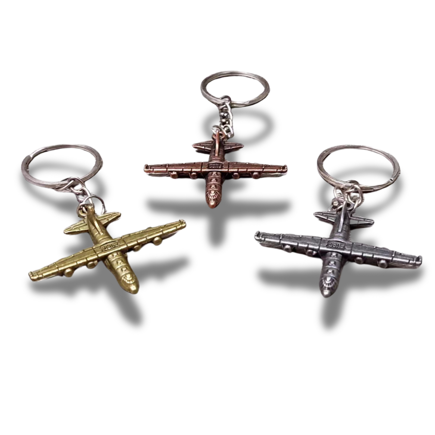 PUBG Airplane Keychain