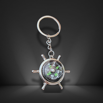 Compass Keychain